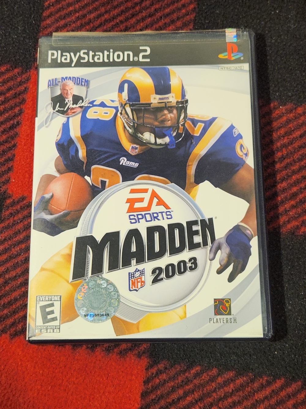 Madden NFL 2003 (Sony PlayStation 2, 2002) CIB W/ Manual